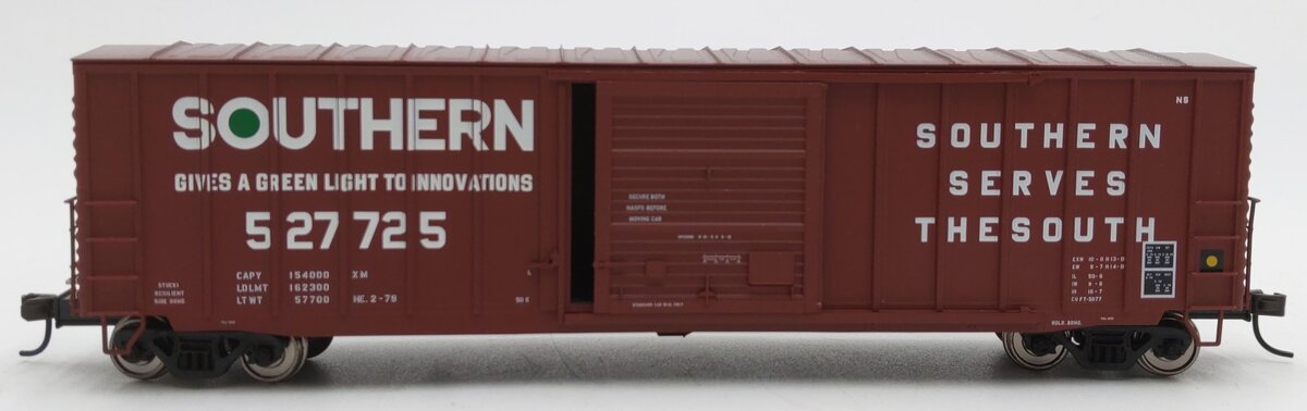 Atlas 1361-2 HO Southern 50' Precision Design Box Car #527725 LN/Box