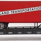 USA Trains 17011 G New England Transportation Piggyback Flatcar with Trailer EX