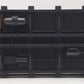 USA Trains 17011 G New England Transportation Piggyback Flatcar with Trailer EX