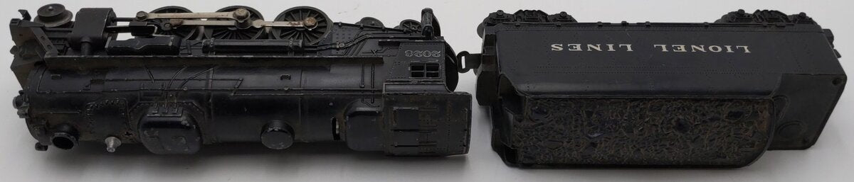 Lionel 2026 Vintage O 2-6-4 Diecast Steam Locomotive & 6066T Tender VG