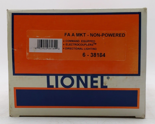 Lionel 6-38184 O Gauge MKT FA A Non-Powered Diesel Locomotive #326-C EX/Box