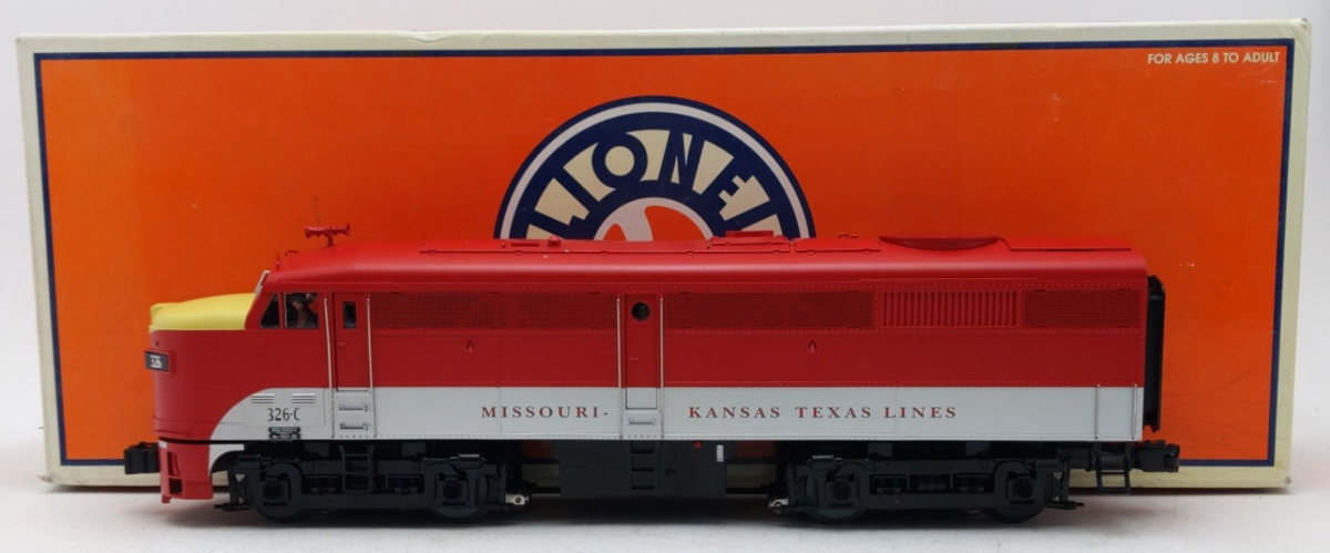 Lionel 6-38184 O Gauge MKT FA A Non-Powered Diesel Locomotive #326-C EX/Box