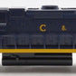 Williams 38-203 GP-38 O Gauge Chesapeake & Ohio Diesel Locomotive # 3850 EX/Box