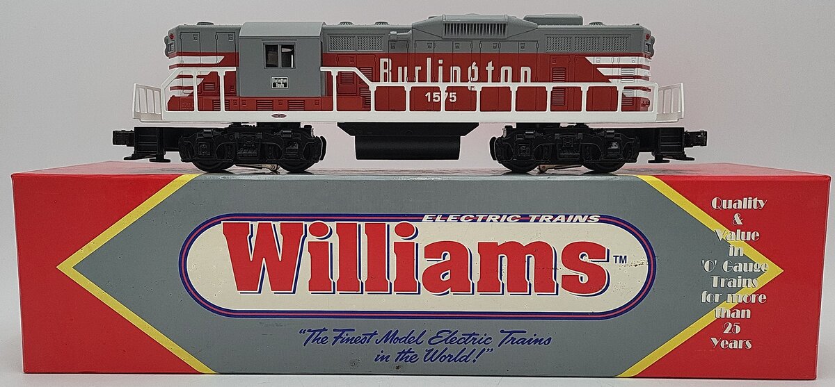 Williams GP9-224 Burlington GP-9 Diesel Locomotive #1575 EX/Box