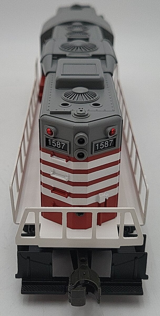 Williams gp-9-224D O Gauge Burlington GP-9 Locomotive Dummy #1587 VG/Box