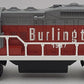 Williams gp-9-224D O Gauge Burlington GP-9 Locomotive Dummy #1587 VG/Box