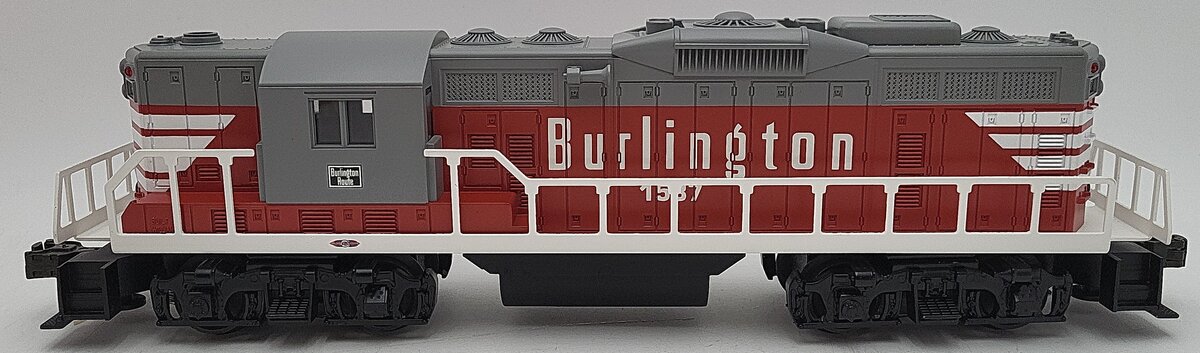 Williams gp-9-224D O Gauge Burlington GP-9 Locomotive Dummy #1587 VG/Box