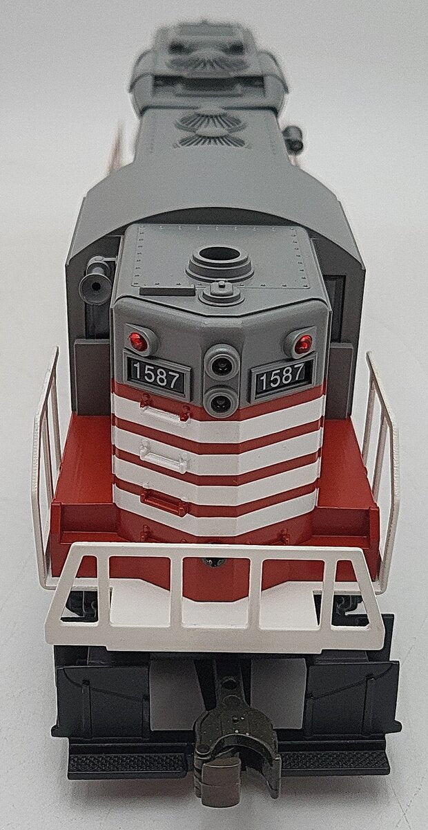 Williams gp-9-224D O Gauge Burlington GP-9 Locomotive Dummy #1587 VG/Box
