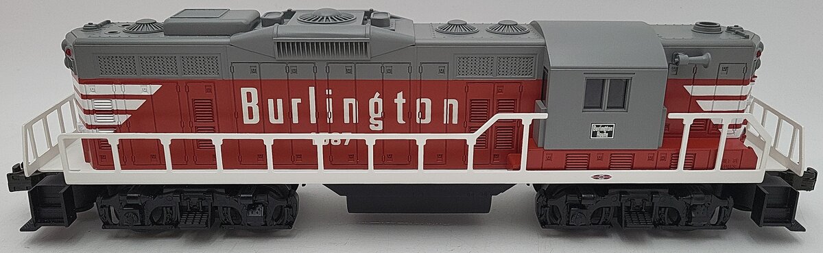 Williams gp-9-224D O Gauge Burlington GP-9 Locomotive Dummy #1587 VG/Box