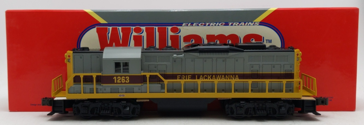 Williams GP9-210D O Gauge Erie Lackawanna GP9 Dummy Diesel Locomotive #1263 LN/Box