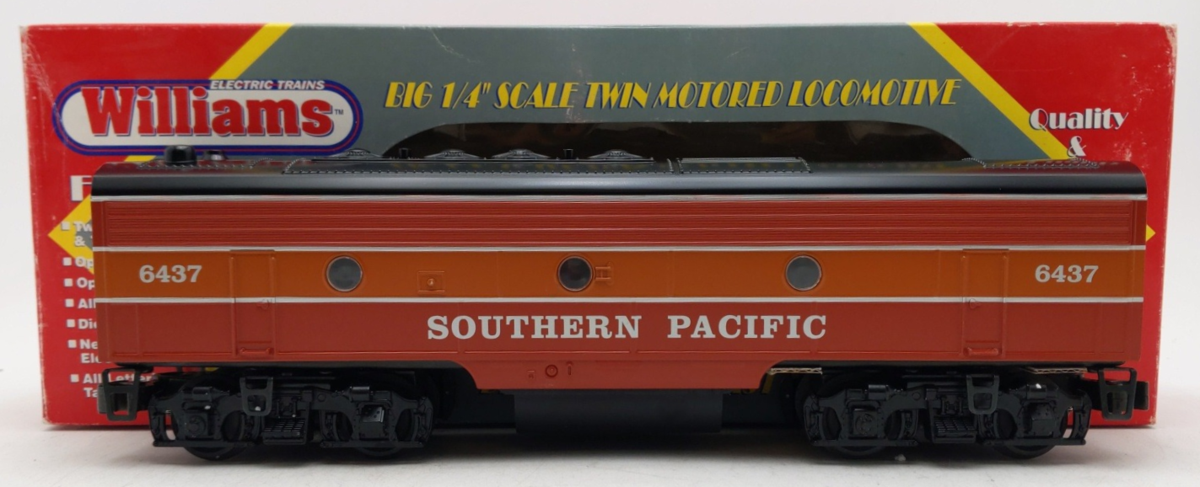 Williams F7-122B O Gauge Southern Pacific Dummy Diesel Locomotive #6437 EX/Box