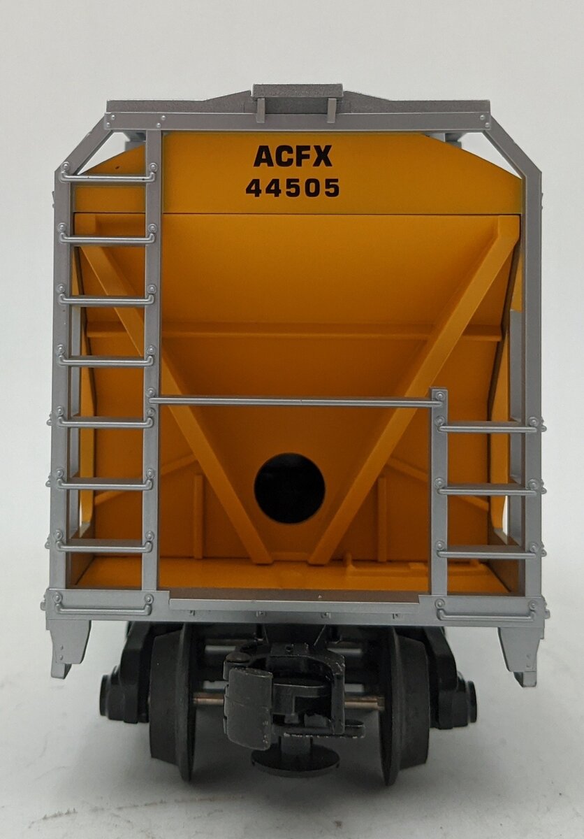 MTH 20-97423 O Gauge ACF Demo 2-Bay Centerflow Hopper #44505 EX