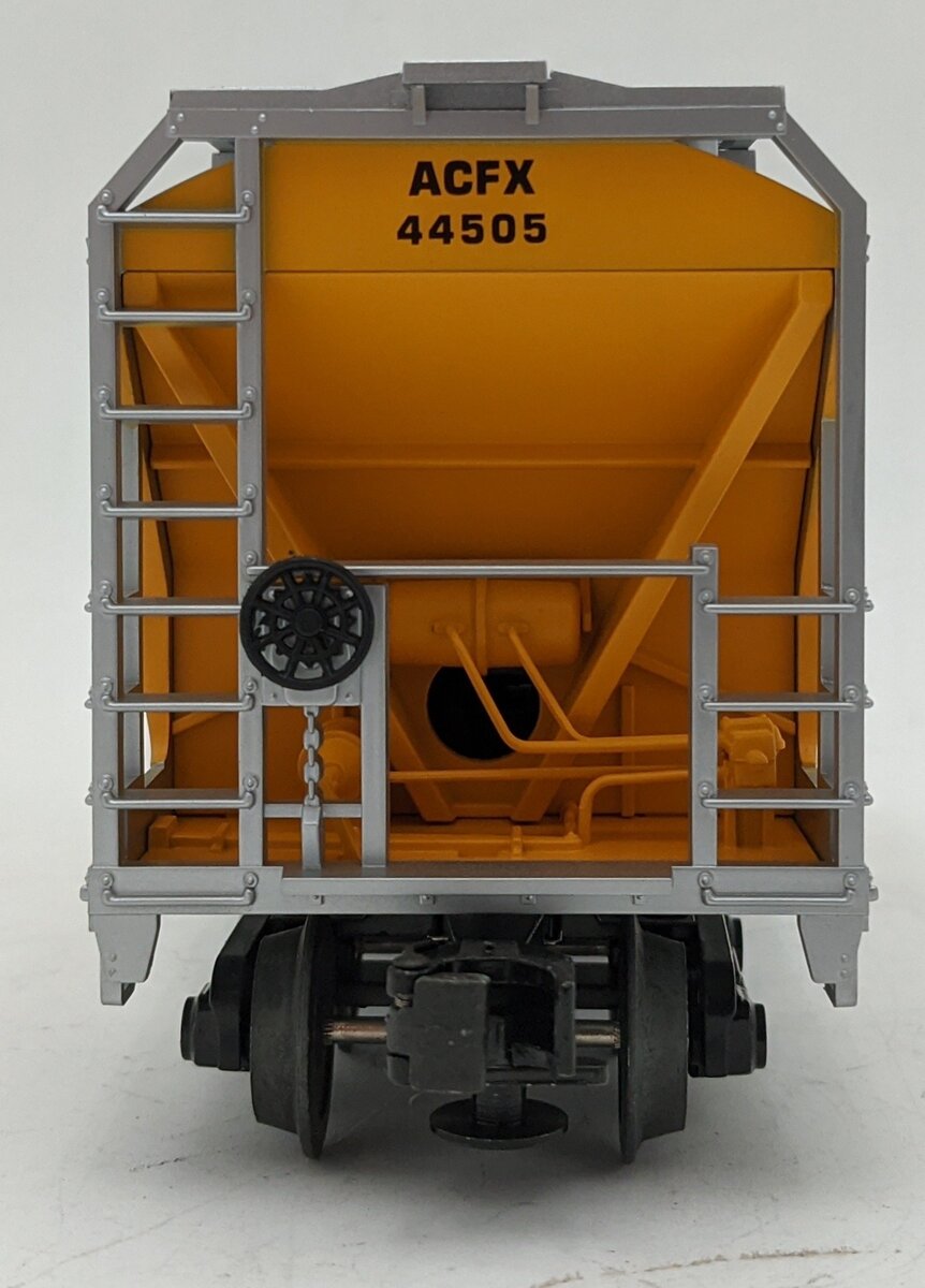 MTH 20-97423 O Gauge ACF Demo 2-Bay Centerflow Hopper #44505 EX