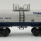 MTH 20-96044 O Scale Theile Kaolin Co. 8000 Gallon Tank Car #14670 EX/Box