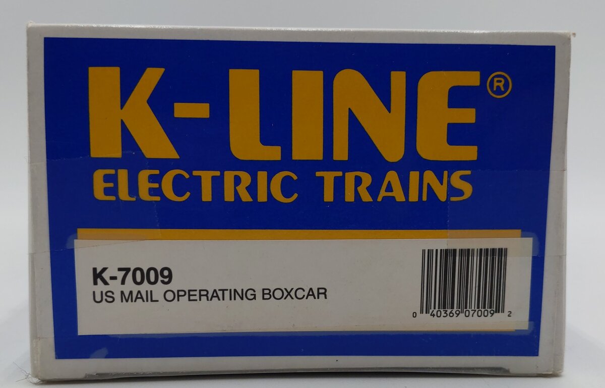 K-Line K7009 US Mail Operating Boxcar LN/Box