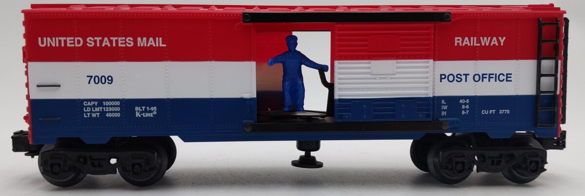 K-Line K7009 US Mail Operating Boxcar LN/Box