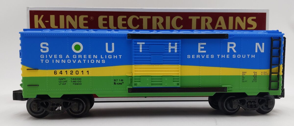 K-Line K641-2011 O Gauge Southern Wave Classic Boxcar #6412011 LN/Box