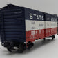 Weaver 3082 O Gauge State of Maine PS-1 40' Box Car #4344 (3-Rail) EX/Box
