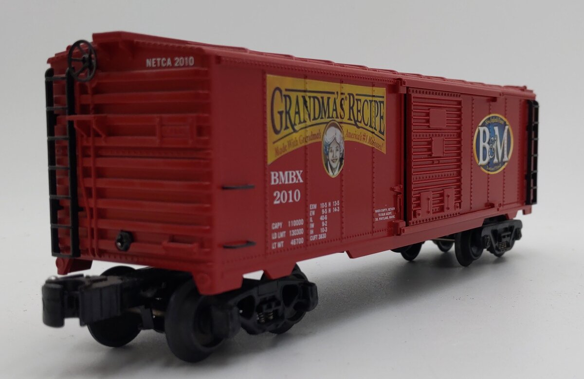 K-Line 6-22677 O Gauge 2010 Netca Division B&M Boxcar LN/Box