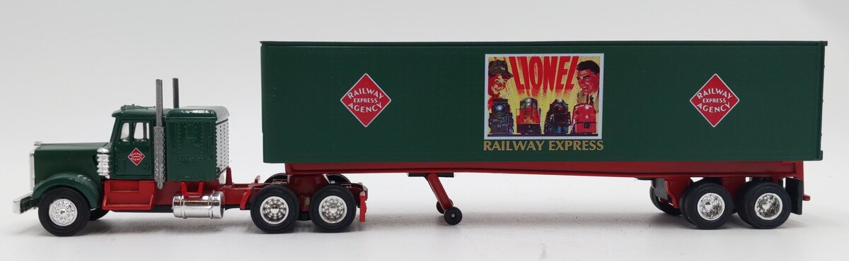 Lionel 6-52117 O Gauge Diecast Lionel REA Tractor Trailer EX/Box