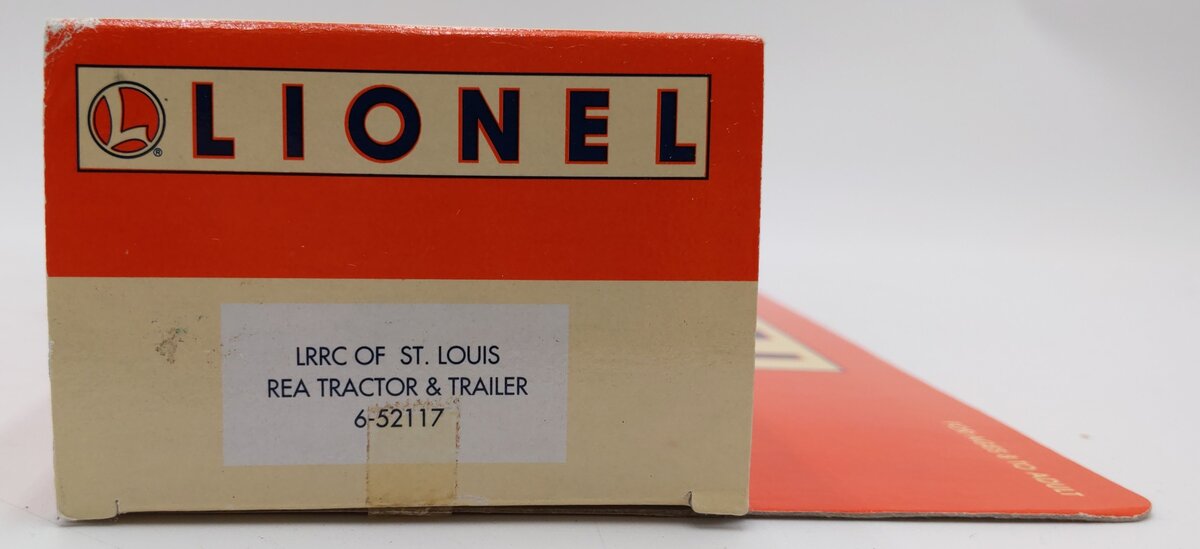 Lionel 6-52117 O Gauge Diecast Lionel REA Tractor Trailer EX/Box