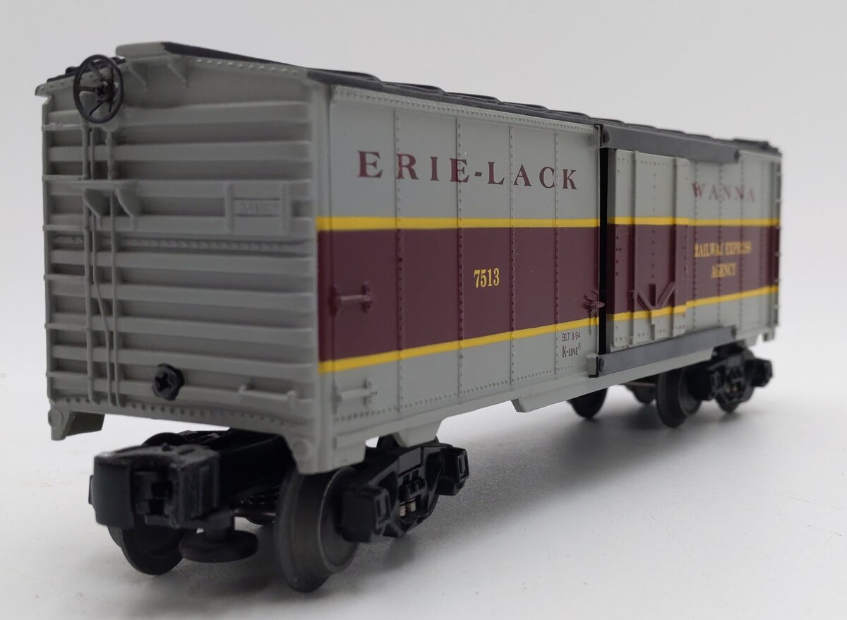 K-Line K-25-7513 O Erie Lackawanna Boxcar #7513 EX/Box