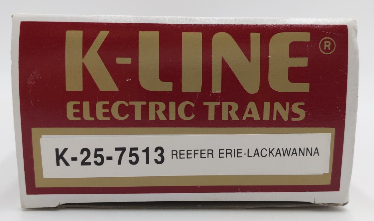 K-Line K-25-7513 O Erie Lackawanna Boxcar #7513 EX/Box