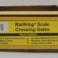 MTH 30-11012 O Gauge Operating Crossing Gates Signal (Box of 2) VG/Box