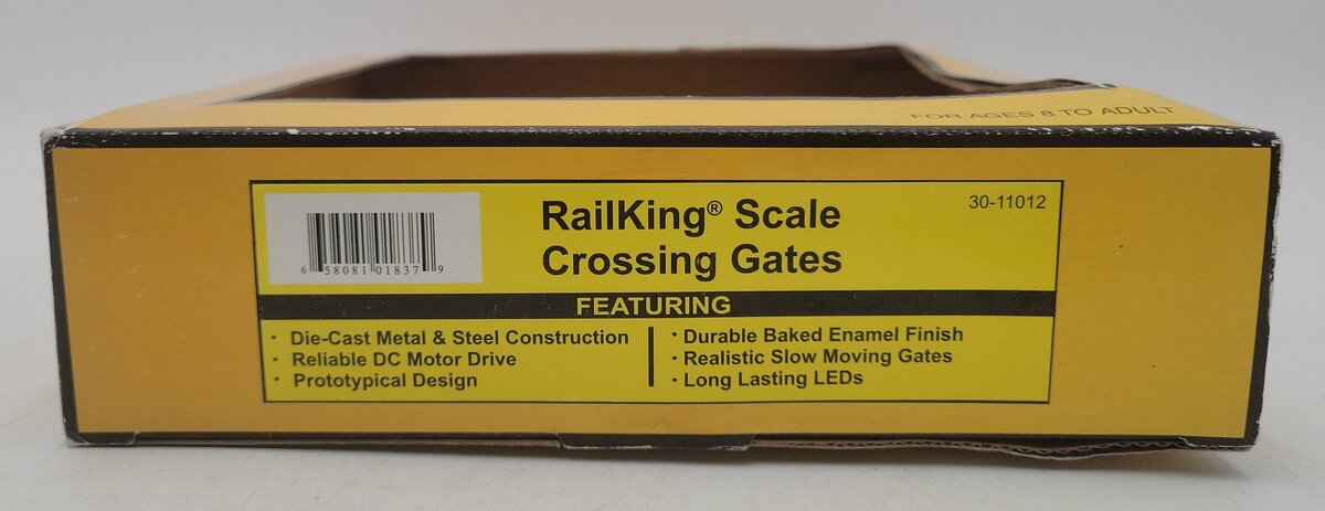 MTH 30-11012 O Gauge Operating Crossing Gates Signal (Box of 2) VG/Box
