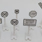 Lionel 6-62180 O and O-27 Road Signs (Set of 14) EX/Box