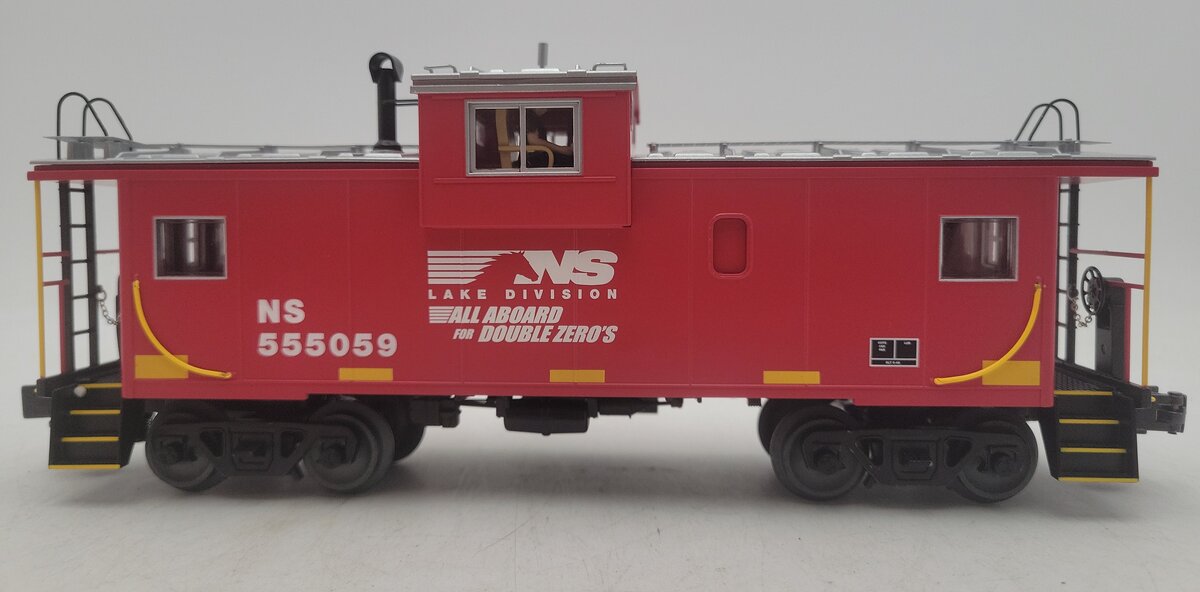 Lionel 6-85077 O Gauge Norfolk Southern Wide Vision Caboose with Camera #555059 LN/Box