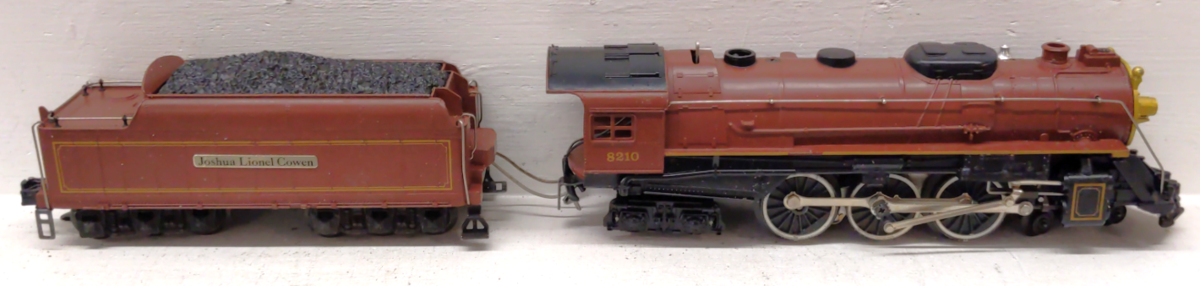 Lionel 6-8210 Joshua L Cowen 4-6-4 Steam Locomotive VG/Box