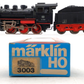Marklin 3003 HO Scale BR 24 Steam Locomotive and Tender EX/Box
