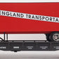 USA Trains 17011 G New England Transportation Piggyback Flatcar with Trailer EX