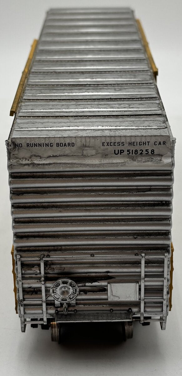 Atlas 804-4 O Scale 2-Rail Custom Weathered UP 40' Hi-Cube Boxcar #518258/Box