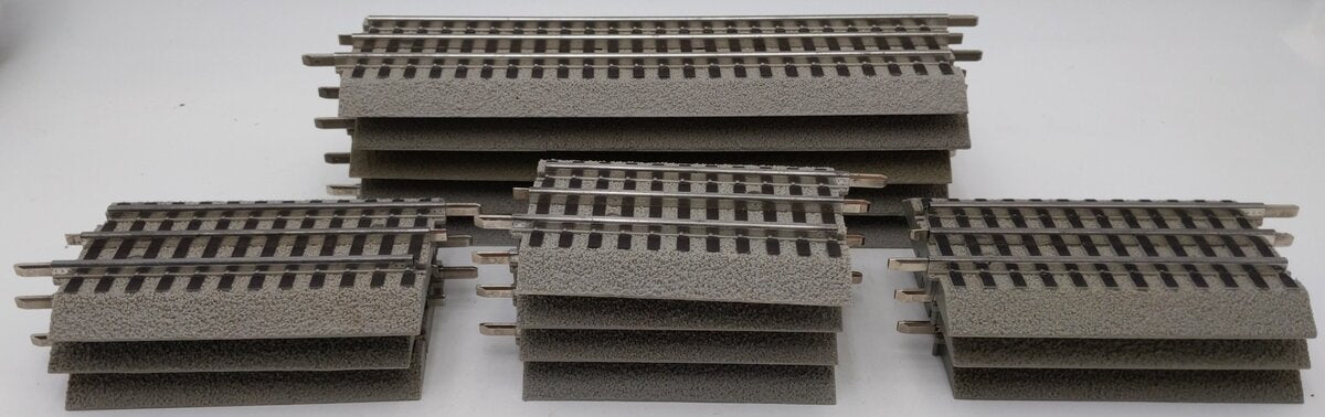 Lionel O Gauge Assorted Straight Fastrack Sections [15] VG