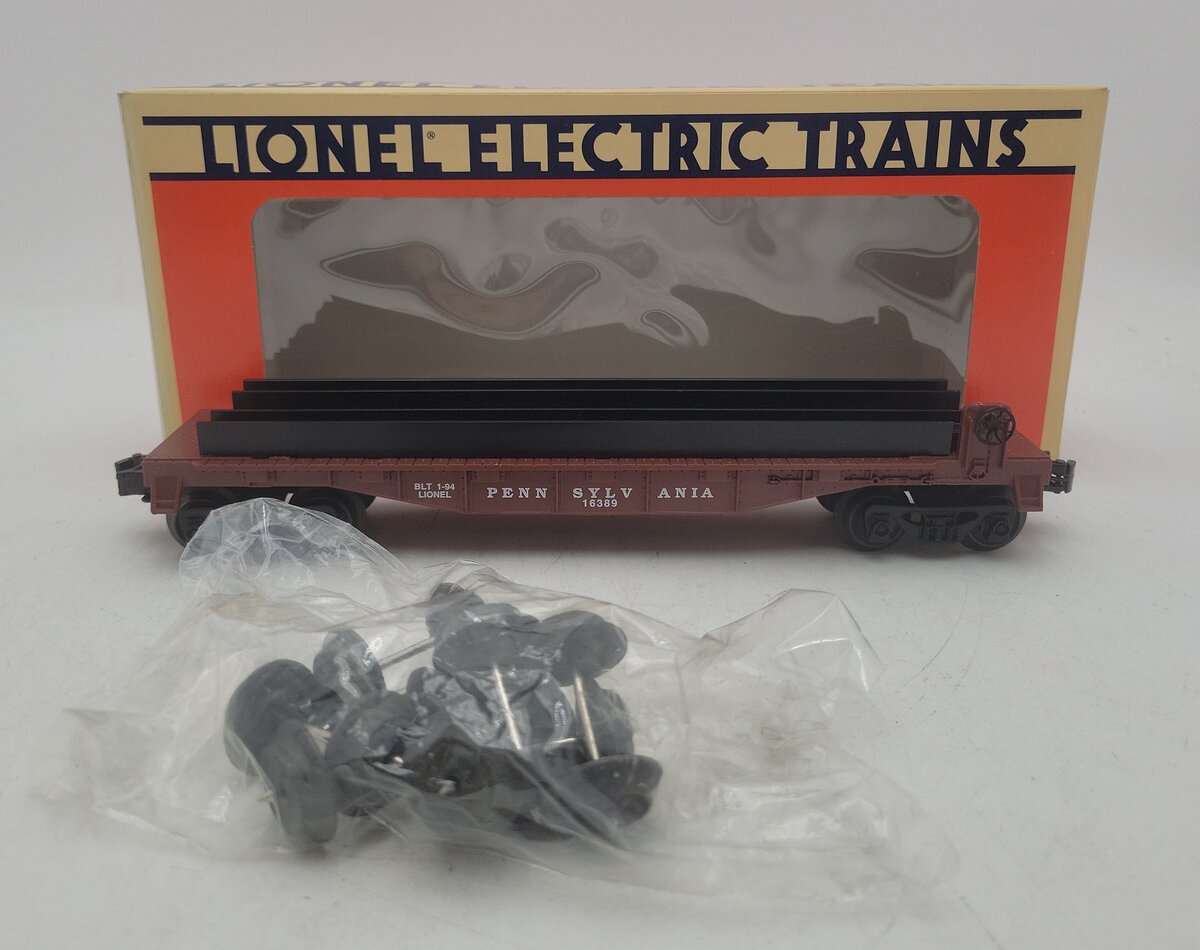 Lionel 6-16389 O Gauge Pennsylvania Wheel Car LN/Box