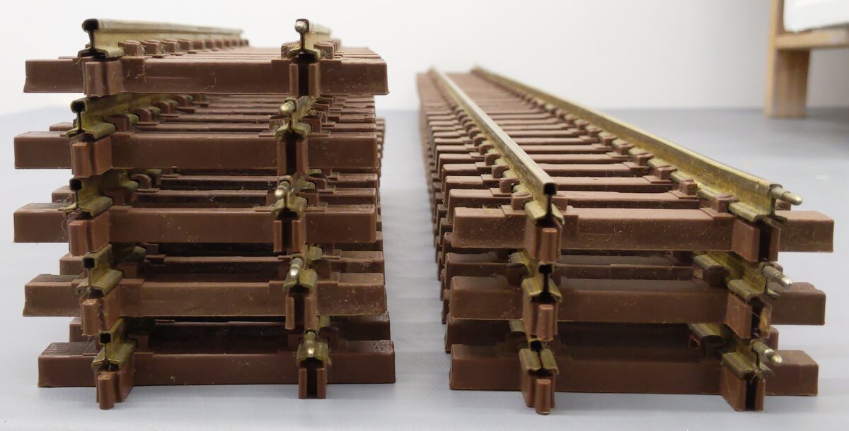 Lionel G Scale Assorted Straight Track Sections [8] EX