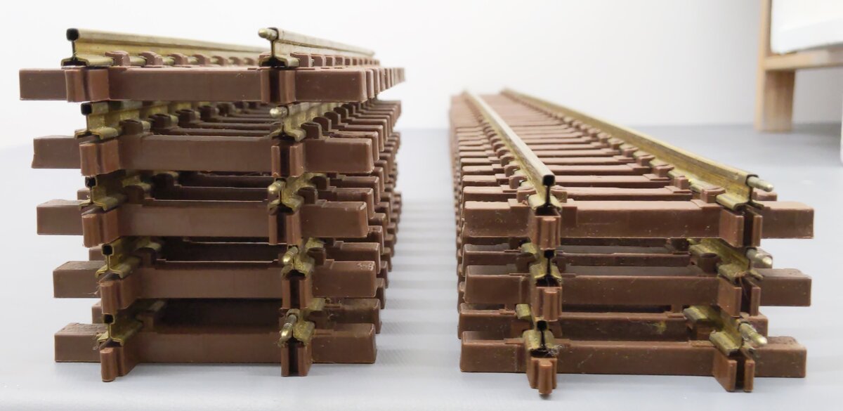 Lionel G Scale Assorted Straight Track Sections [8] EX