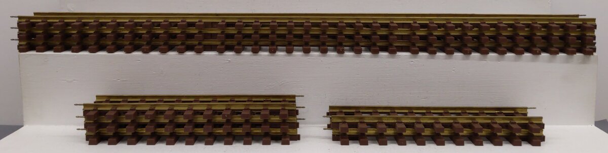 Lionel G Scale Assorted Straight Track Sections [8] EX