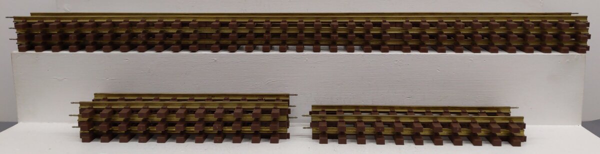 Lionel G Scale Assorted Straight Track Sections [8] EX
