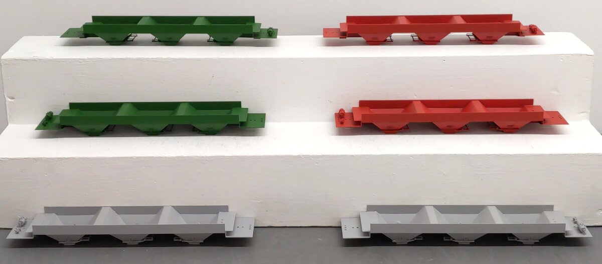 Assorted Pecos River Brass O Scale Bodies [6] EX/Box