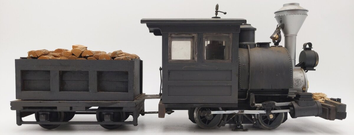LGB 2177D G Scale Iron Mountain Co "Helena" 0-4-0 Steam Locomotive #2 - Custom