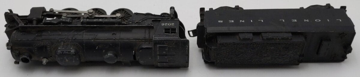 Lionel 2026 Vintage O 2-6-4 Diecast Steam Locomotive & 6026W Tender