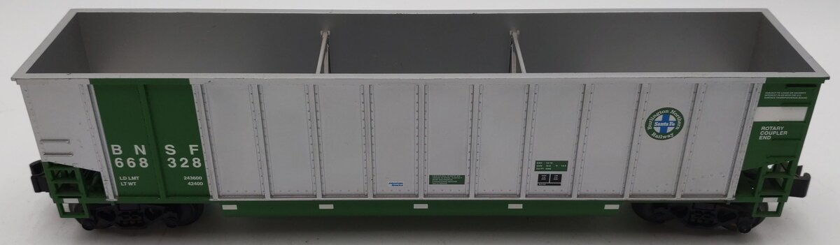 Lionel 6-17433 O Gauge BNSF Bathtub 3-Car Gondola #668328 EX