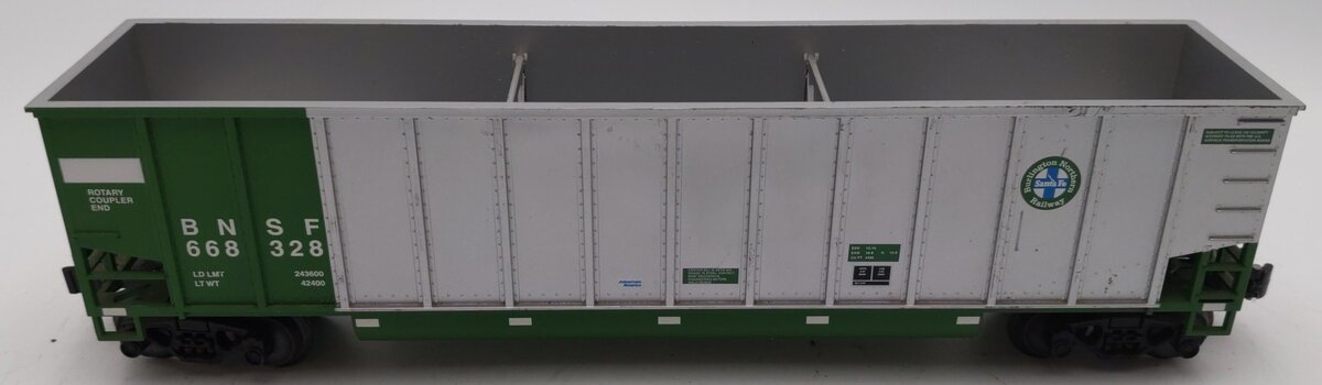 Lionel 6-17433 O Gauge BNSF Bathtub 3-Car Gondola #668328 EX