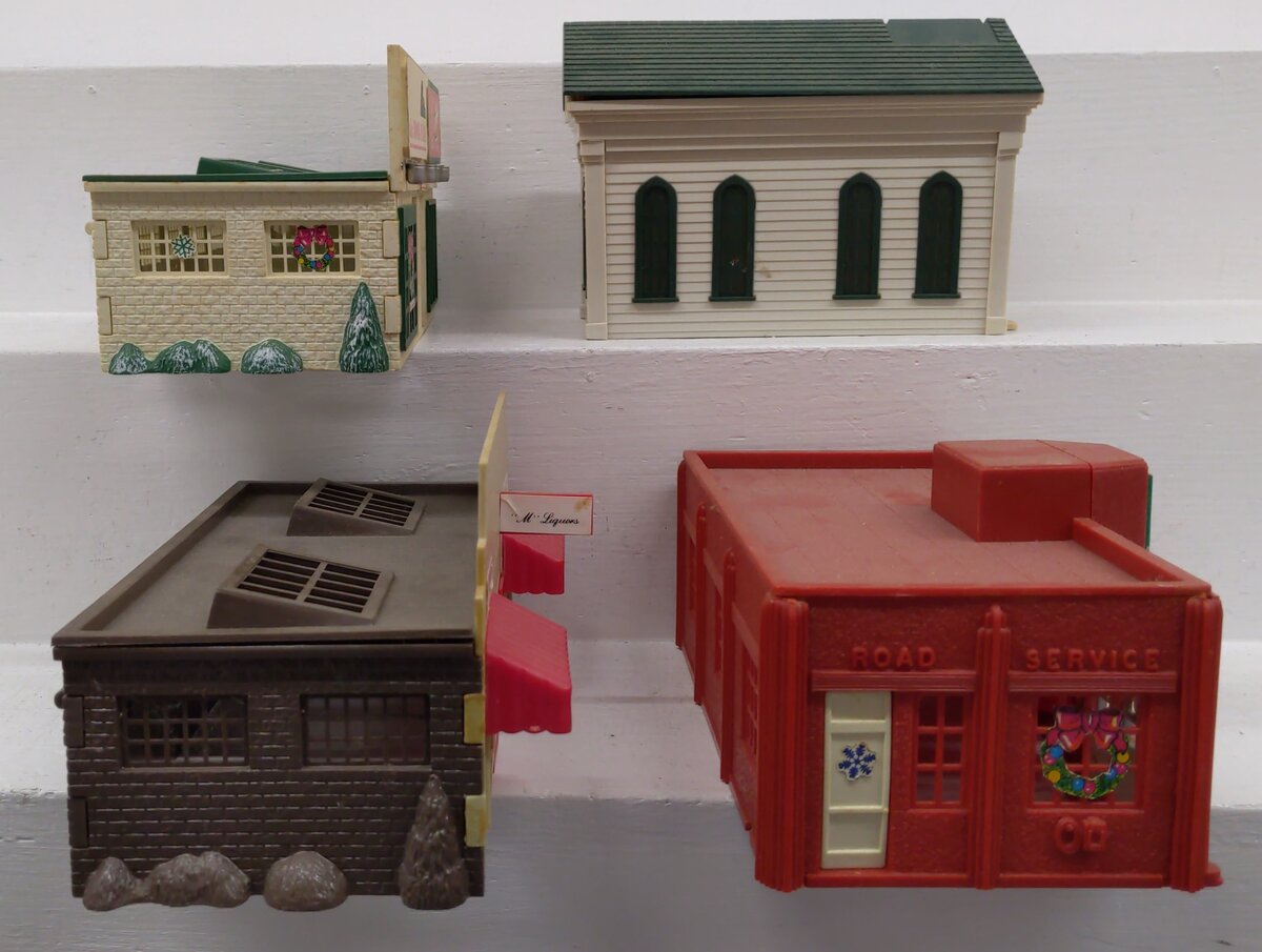 K-Line, Marx, & Other O Gauge Custom Assorted Buildings [4]