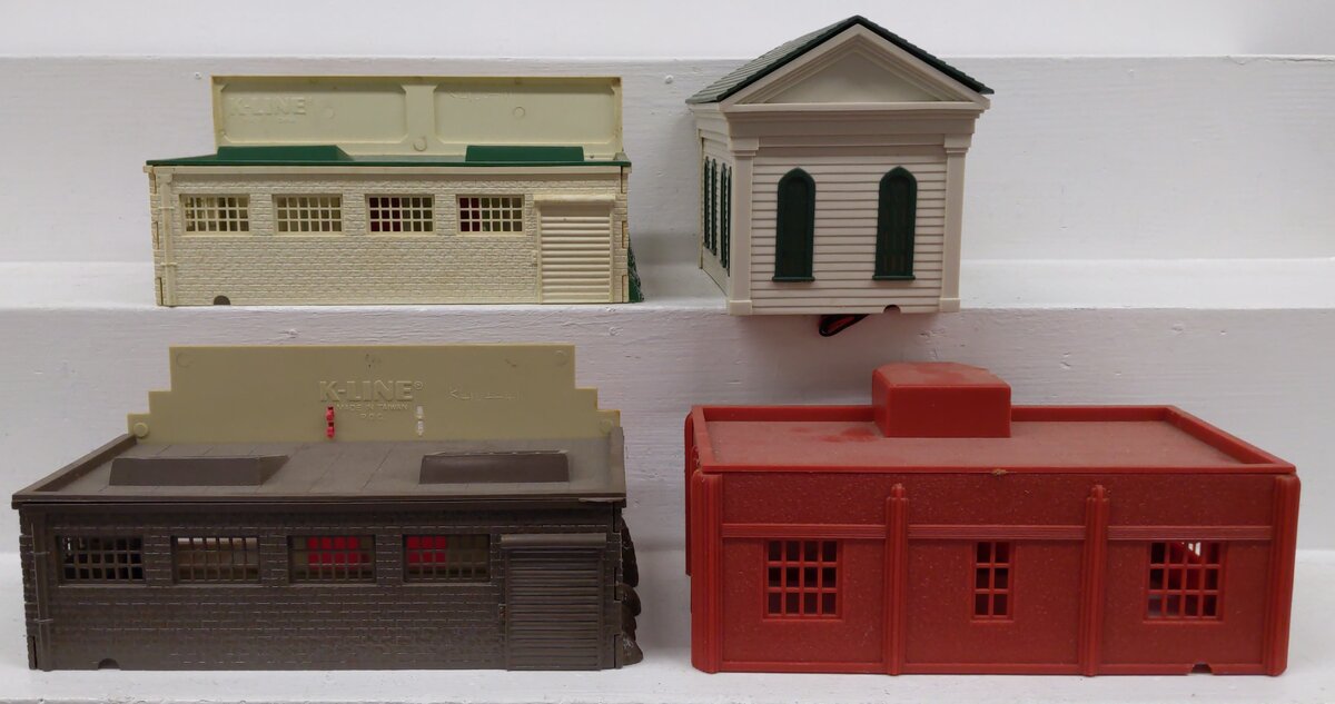 K-Line, Marx, & Other O Gauge Custom Assorted Buildings [4]