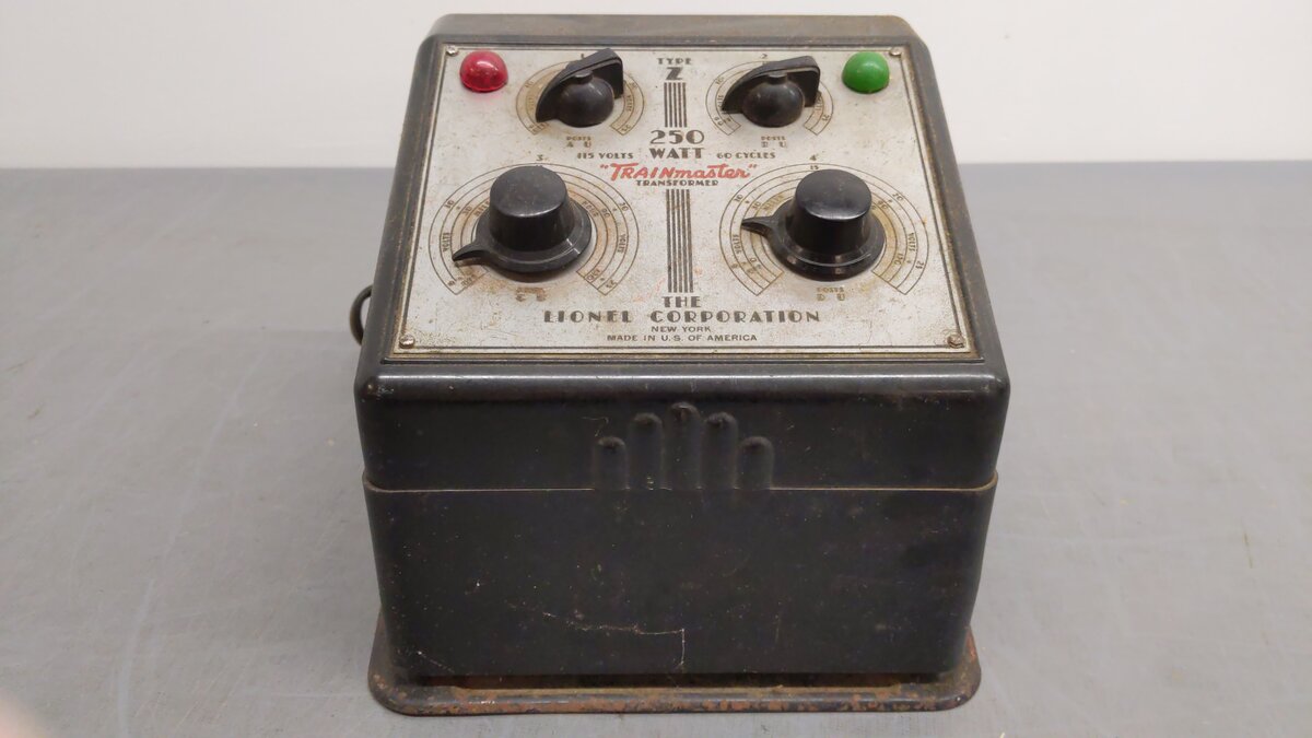 Lionel O Postwar Type Z 250 Watt Trainmaster Transformer