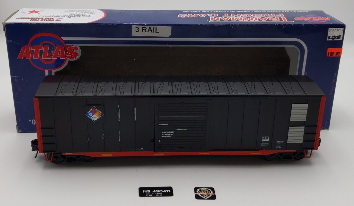 Atlas 2001042-1 Norfolk Southern First Responders Training Car #490411 [3 Rail] EX/Box